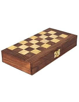Wooden Ludo/Chess Board – लकड़ी का लूडो / शतरंज